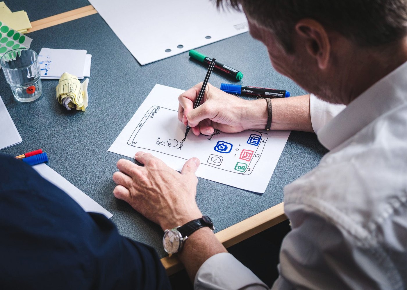 Product design system and user interface planning